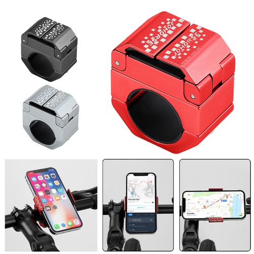 Aluminum Invisible Bike Phone Holder MTB Road Bicycle Cell Phone Mount Stand - Picture 5 of 16