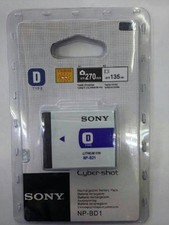 Original SONY NP-BD1 digital camera battery Cybershot NP BD1 FD1 T series D type