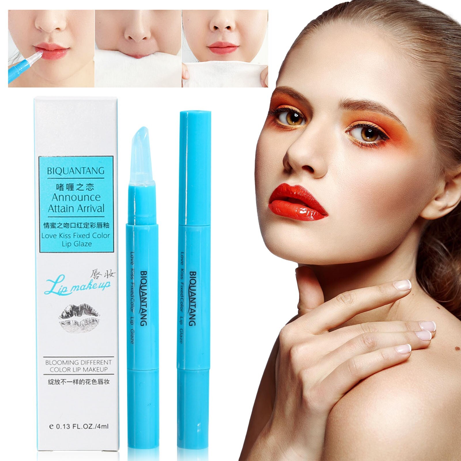 Lipstick Raincoat Is Not Easy To Stick To The Cup And It Is Not Easy To Fade-image