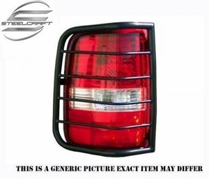 Steelcraft 30210 Tail Light Guard Black