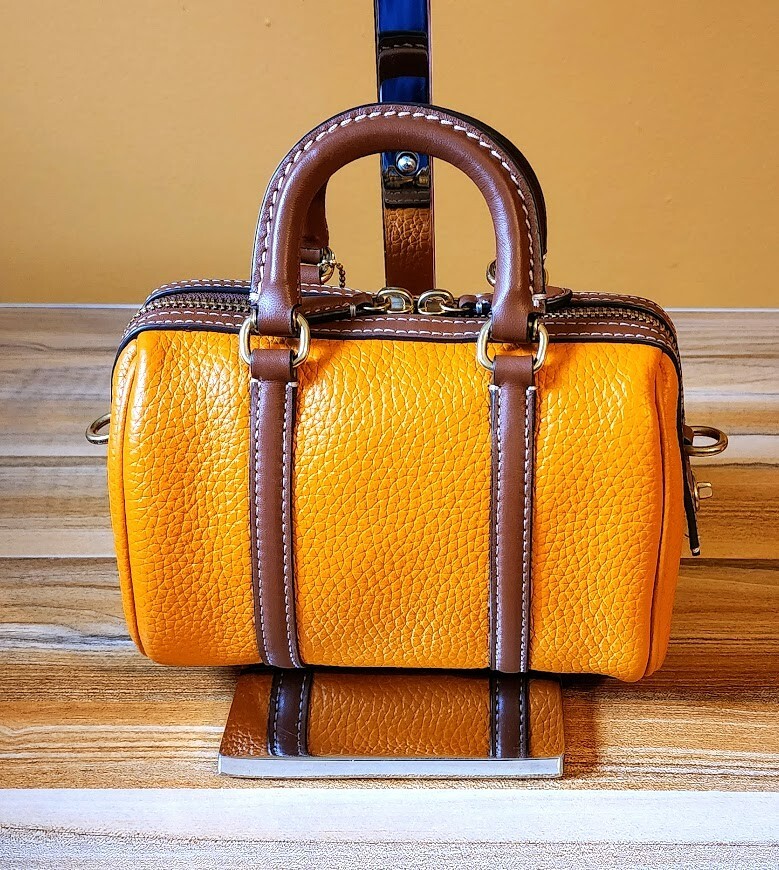 Rogue 18 colorblock leather satchel Clearance