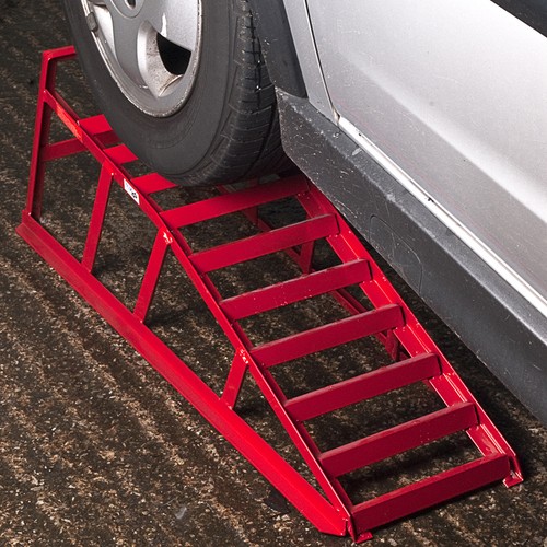 NEW 2 TON PORTABLE CAR VAN 4X4 MECHANIC WORKSHOP GARAGE WIDE RAMP RAMPS PAIR - Picture 6 of 12
