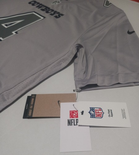 Men's Nike Dallas Cowboys Dak Prescott Atmosphere Fashion Game Jersey Size L - 第 7/14 張圖片