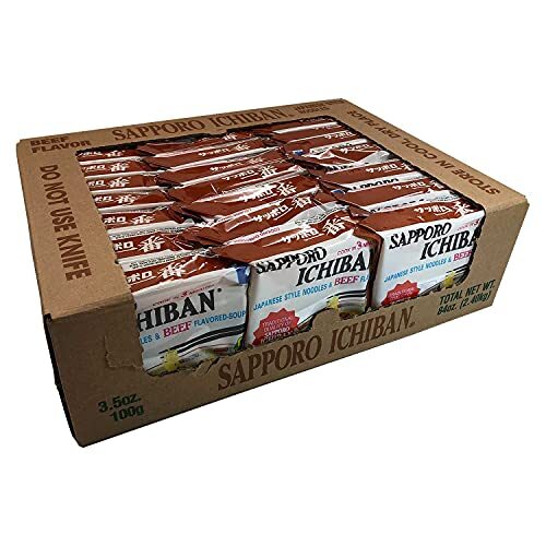 SAPPORO ICHIBAN Ramen Noodles Beef Flavor No. 1 Tasting Japanese Instant Nood - Bild 4 von 7