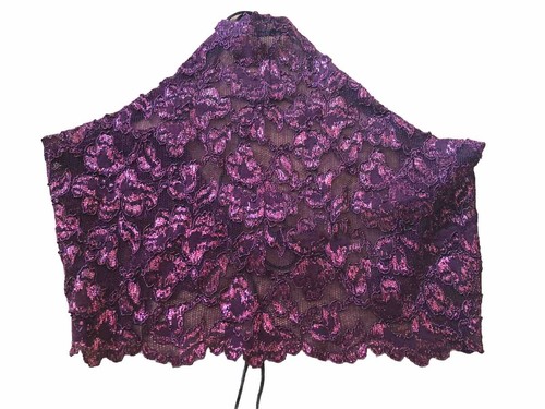 Vintage LACE Blouse Top Embellished OS