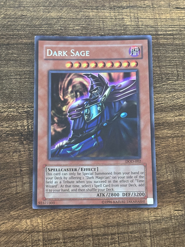 Dark Sage - DOD-002 - Secret Rare - Limited Edition