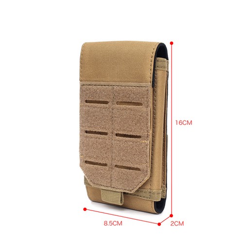 Bolsa de cintura para hombre multifuncional impermeable kit de herramientas funda táctica para móvil - Imagen 6 de 23