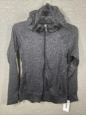 RBX Women’s Pullover Athletic Hoodie Leopard Print Polyester Blend Size XS - NEW