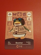 BOOMER ANIMAL CROSSING AMIIBO SERIES 3 CARD #289 TRACKED AU POST geniuine