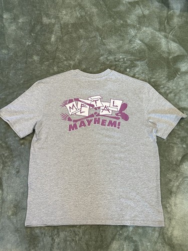 Kerrang T-Shirt Grey Size XL Back Print Metal Mayhem New With Tags - Picture 2 of 9