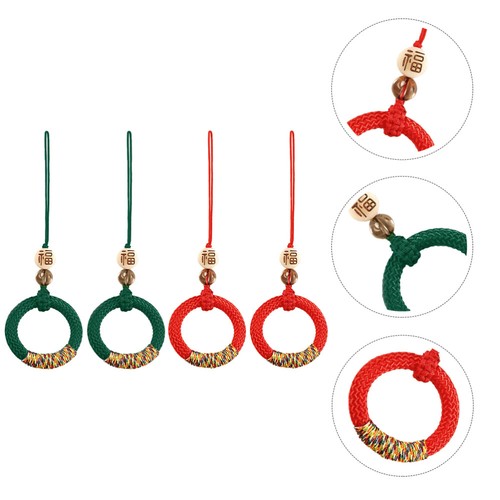 4 Pcs -slip Ring Buckle Lanyard Nylon Hanging Rope - Zdjęcie 8 z 12