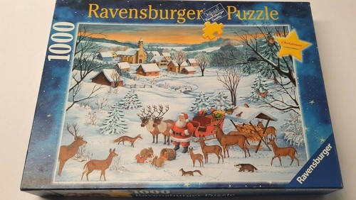 Ravensburger Christmas Limited Edition 1000 Piece Puzzle 2008 20X27 Pre-Owned