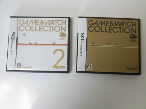 Nintendo DS Club Nintendo Limited Game & Watch Collection 1 y 2 Set Japón NDS - Imagen 1 de 8