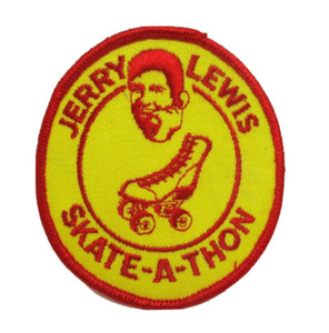 Roller Skating Patch Jerry Lewis Skate A Thon vintage collectible