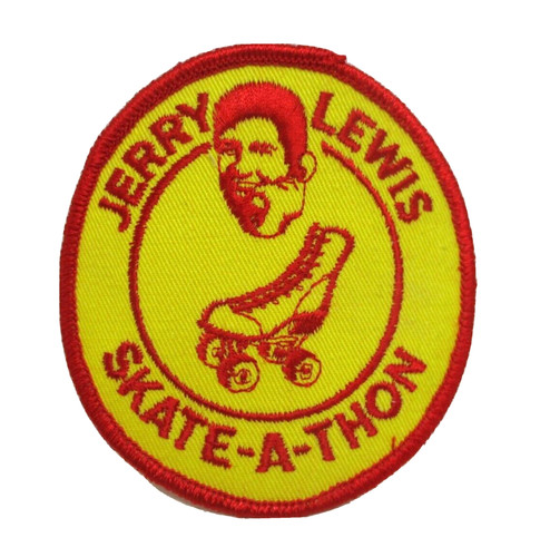 Roller Skating Patch Jerry Lewis Skate A Thon vintage collectible