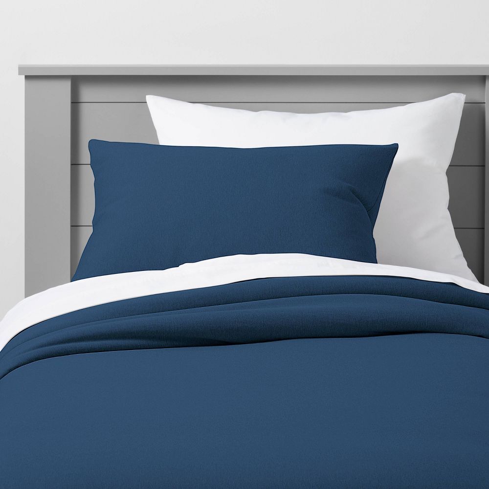 Детский пододеяльник из плотного джерси темно-синего цвета - Pillowfort 3290₽