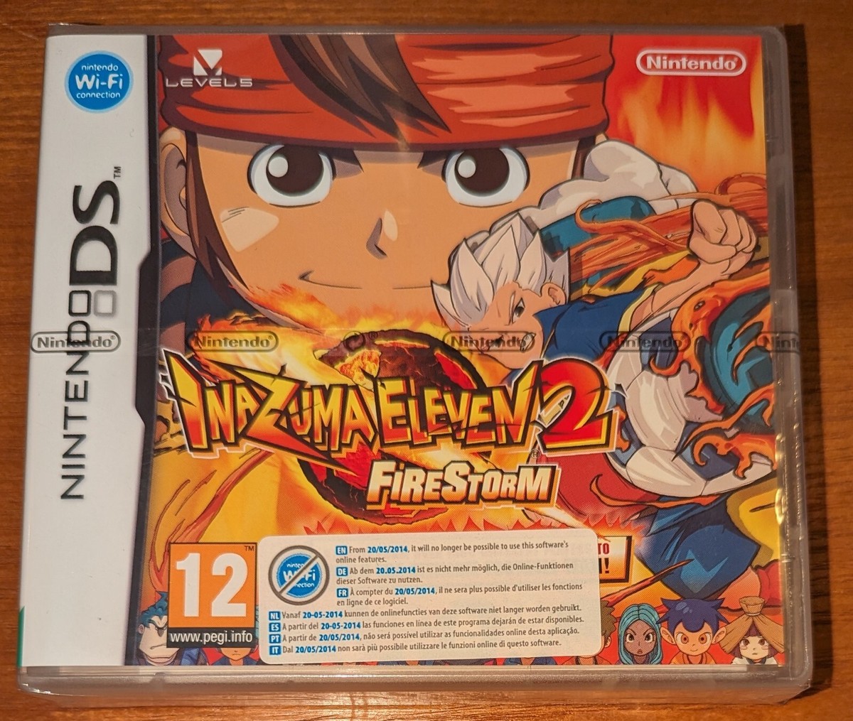 【新品未開封】INAZUMA 2 & FAR EAST OF PEAT 2nd NEW Inazuma Eleven 2: Firestorm - Nintendo DS Region Free