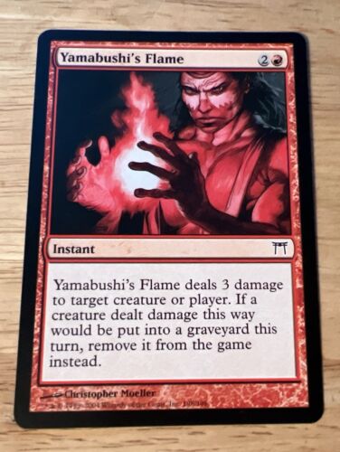 Mtg - Yamabushi's Flame - Champions of Kamigawa - Lp - Picture 1 of 2