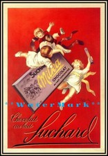 290010 Chocolate Suchard 1925 Happy Children Cappiello PRINT POSTER