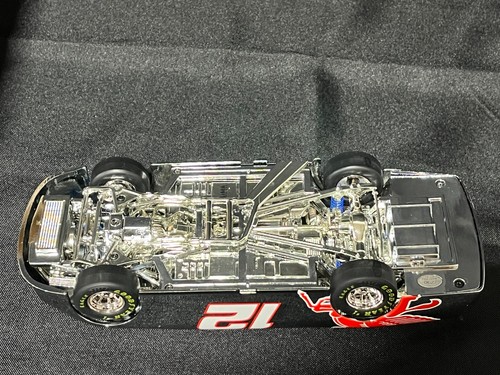 NASCAR 25th Ann. Chrome #12 Jeremy Mayfield Mobil 1999 1:24 Model w/ Box & COA - Picture 10 of 11