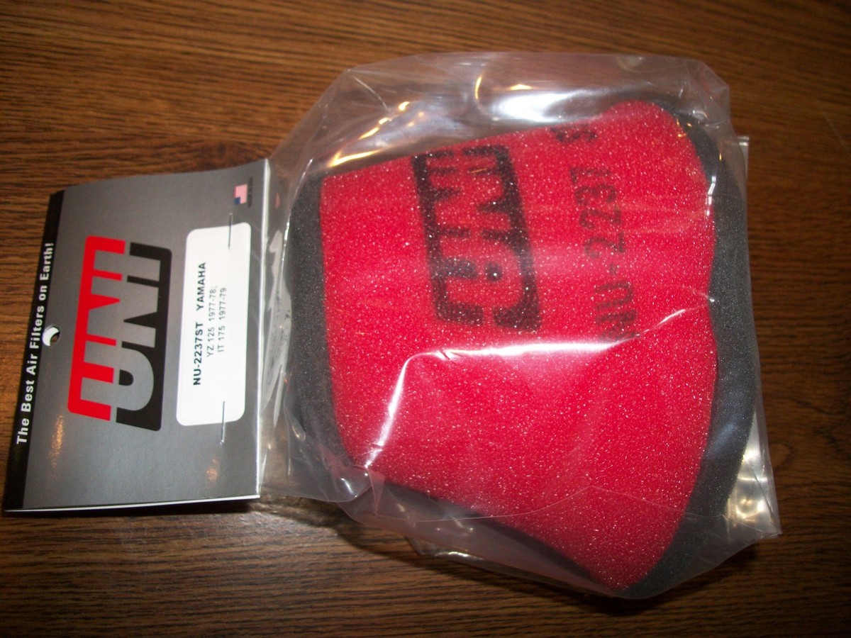 Yamaha YZ125 1977 - 1978 IT175 1977 1978 1979 Air Filter UNI NU
