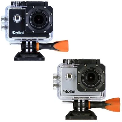 Rollei Action Cam 525 Set Kamera 4k Kopfband Fernbedienung uvm Actioncam WiFi