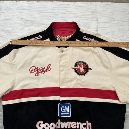 Vintage NASCAR Jeff Hamilton Dale Earnhardt Winston Cup Racing Jacket Size XL - Picture 7 of 24