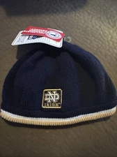 New Navy Drew Pearson Marketing Notre Dame Fighting Irish Uncuffed Kids Beani