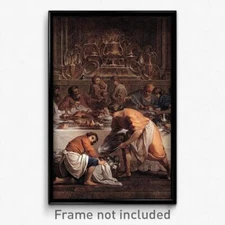Maria Felice Tibaldi Subleyras - Dinner at the House of the Pharisee Print 11x17