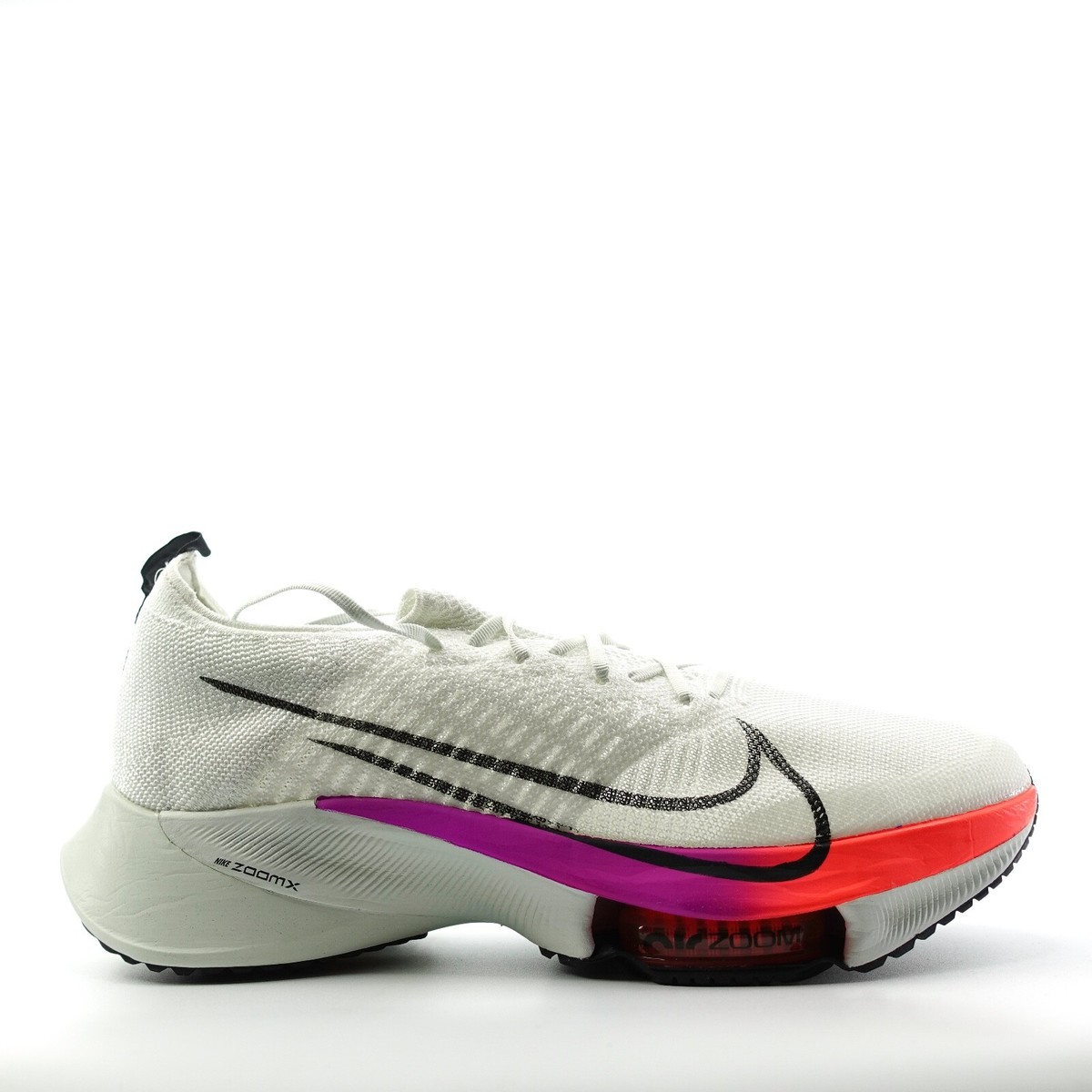 Nike Air Zoom Tempo Next% FK Flyknit White Running Shoes Nike Air Zoom Tempo Next% FK Flyknit White Running Shoes
