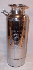 THIRST EXTINGUISHER ART DECO CHROME COCKTAIL SHAKER MUSICAL