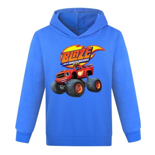 Blaze and the Monster Machines Kinder Kapuzenpullover Langarm Neu T-shirt Pullis - Bild 27 von 28
