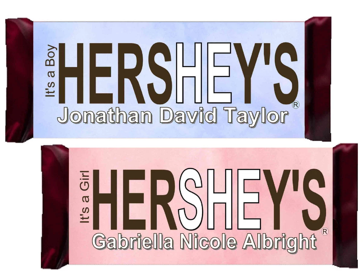 CUSTOM CREATION Custom Hershey Bar Wrappers