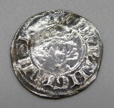 1279-1307 Edward I (1st) Silver Hammered Penny Canterbury Mint