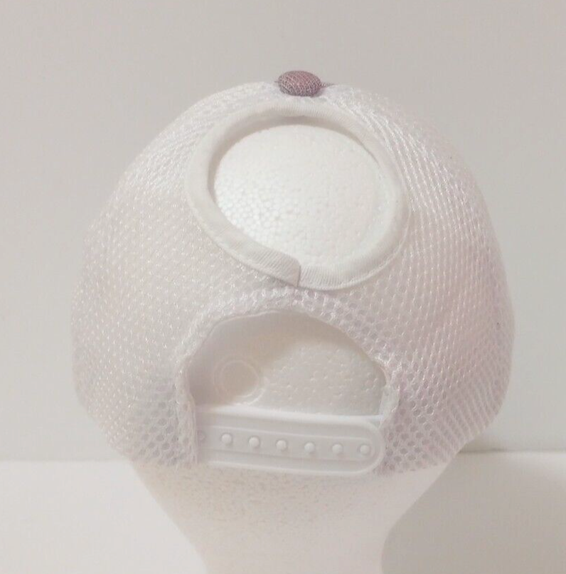 PONY Cappello berretto a sfera Justice rosa scintillante scintillante iridescente coda di cavallo OSFM