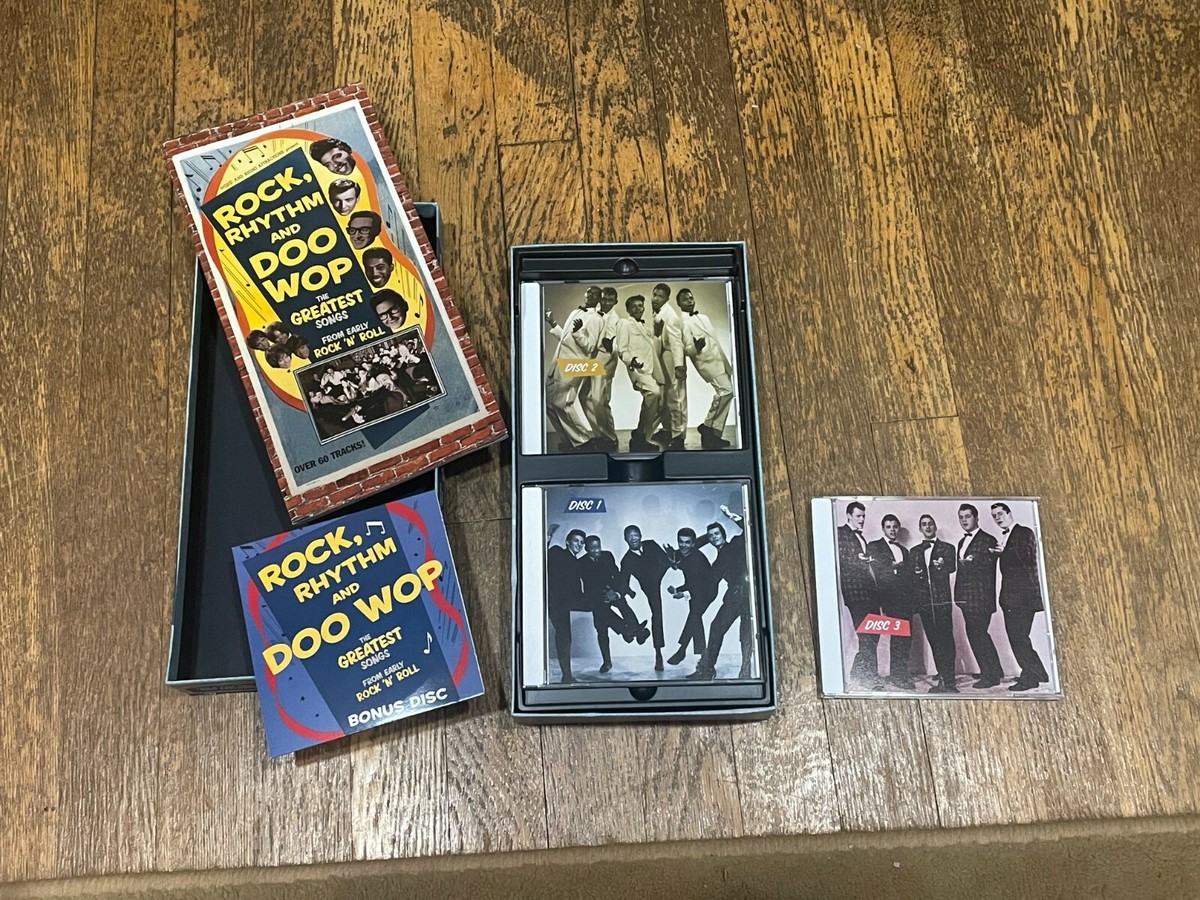 Rock Rhythm & Doo Wop 4 CD Box Set - Rhino Records 2001 | eBay