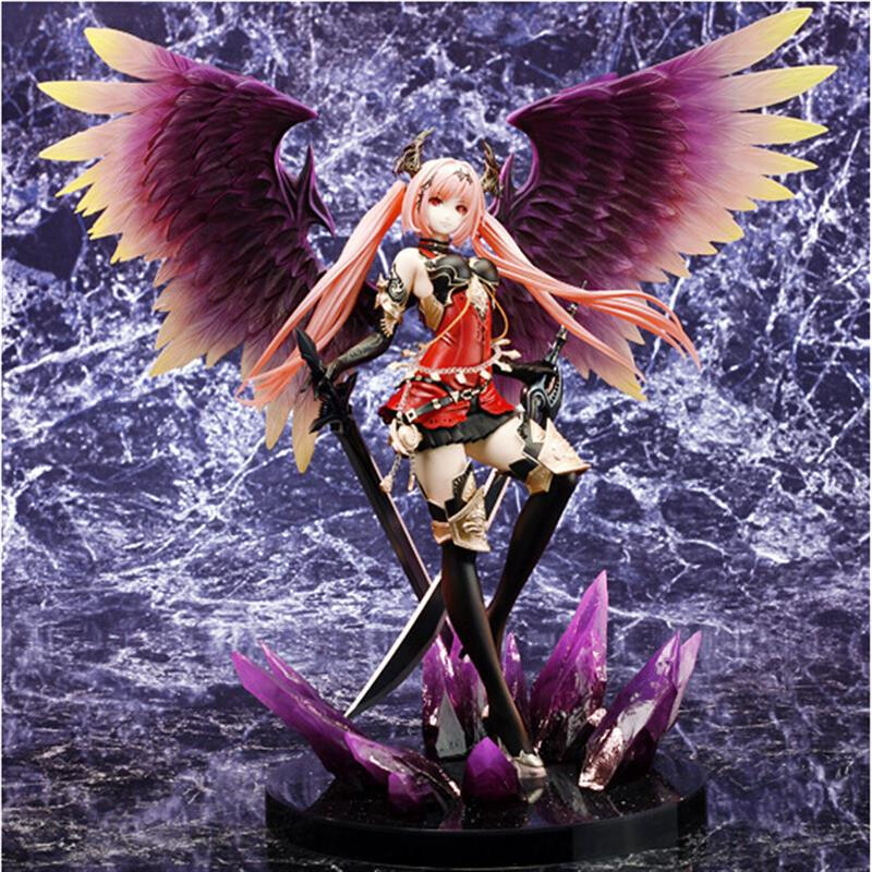DARK ANGEL OLIVIA++ 1/8スケールフィギュア Rage Of Bahamut Dark Angel Olivia Figure 1/8 RED Stand Model