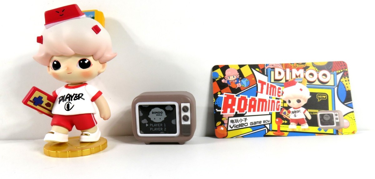 Pop Mart Dimoo Time Roaming Series Mini Figure Video Game