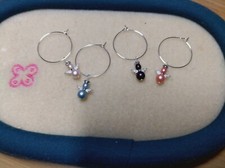 Mini Angel Glass Charms