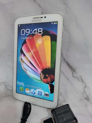 Original Samsung Galaxy Tab 3 7.0 SM-T211 Wi-Fi 3G 8GB Android4.1.2 Tablet White - Picture 5 of 13