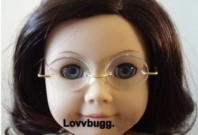 Rimless Eye Glasses for American Girl 18" Doll or Santa FREESHIP ADDS! LOVVBUGG!