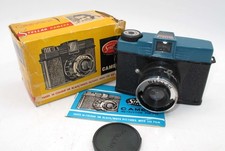  VINTAGE STELLAR 120 FILM CAMERA IN BOX W/MANUAL  CAP-DIANA CLONE-WORKING