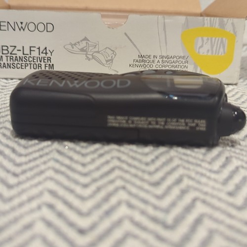 Kenwood UBZ-LF14y FreeTalk Yellow FM Transceiver 2-Way Walkie Talkie - Picture 9 of 12