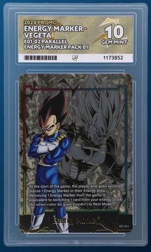Vegeta Gold Energy Marker E01-02 Dragon Ball Super Card Game ACE 10