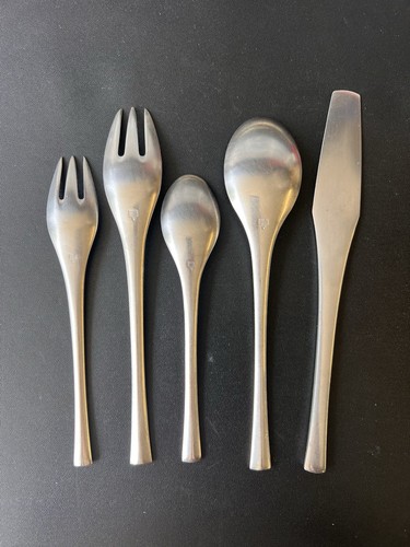 DANSK Odin Stainless 5 Piece Place Settings - Picture 2 of 3
