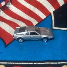 Vintage Gama 891 1/43 scale BMW M1 Silver Western Germany Toy Car Collectible