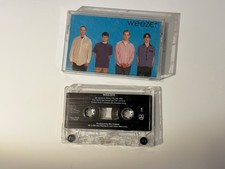 WEEZER Blue Album Cassette Tape 1994 David Geffen C105943 DGCC-24629 Self Titled WEEZER Blue Album Cassette Tape 1994 David Geffen C105943 DGCC-24629 Self Titled