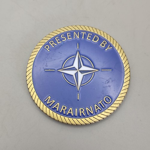Commarairnato Commander Maritime Air Nato Challenge Coin - Picture 2 of 4