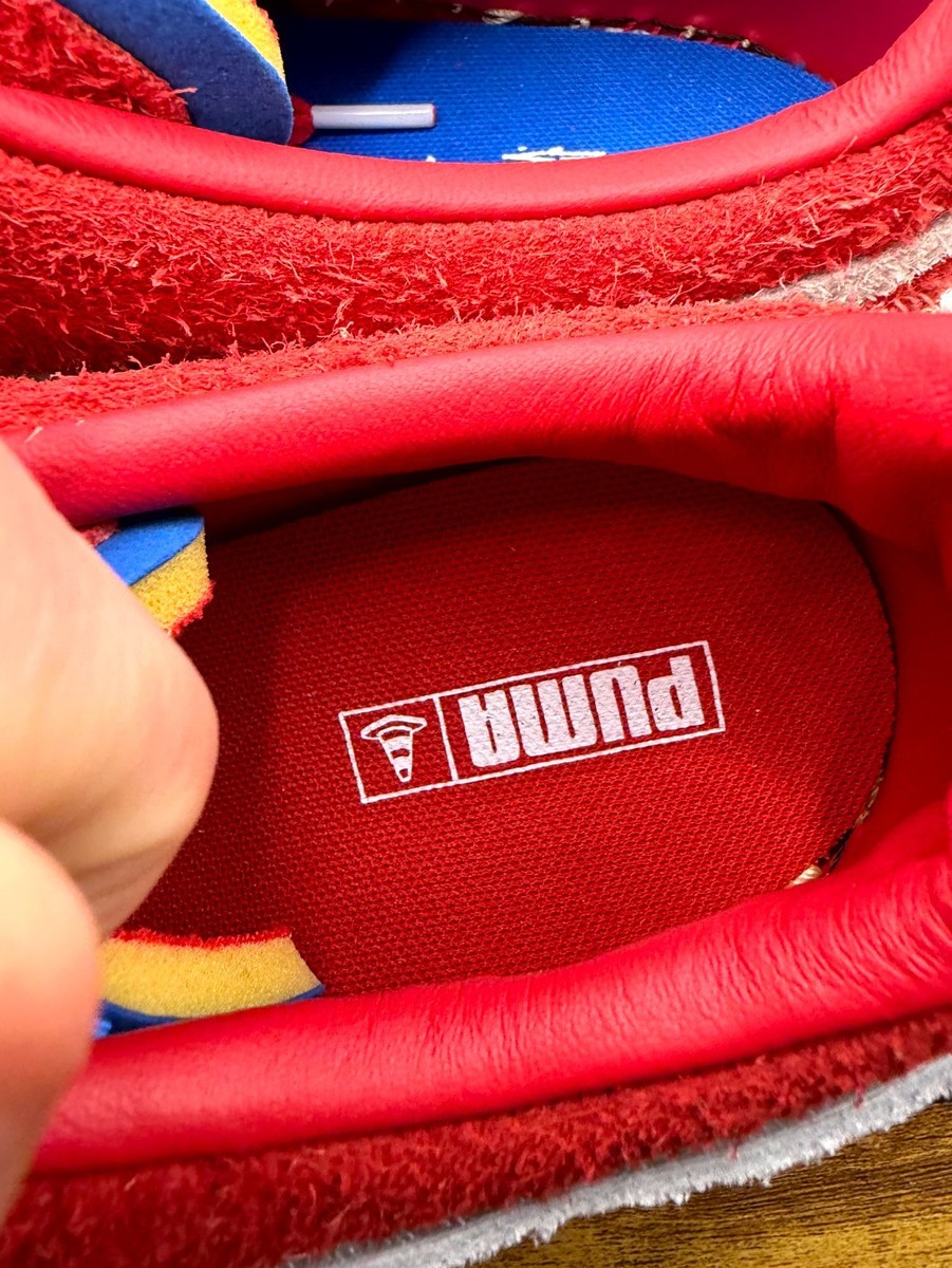 Puma Suede Joshua Vides x Scuderia Ferrari Mens 10.5 Sneaker Red Racing Shoes Puma x Scuderia Ferrari x Joshua Vides RS-Trck 70s Ferrari  main image 4