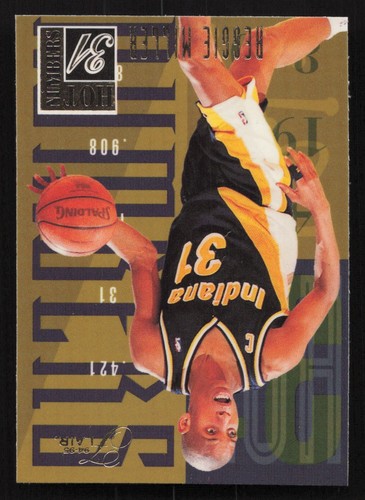 Reggie Miller #9 1994 Flair Hot Numbers card